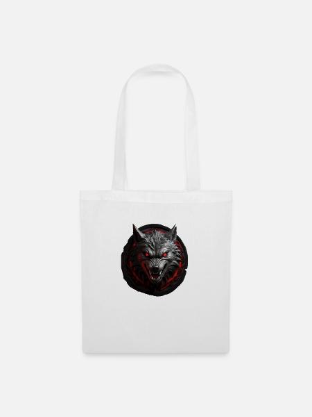 Teufels Wolf - Stoffbeutel - Weiß