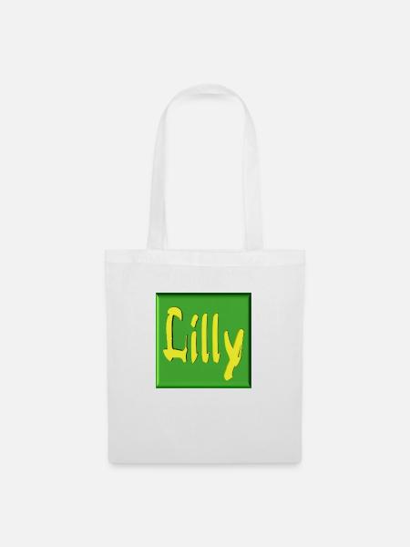 lilly2 - Stoffbeutel - Weiß