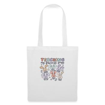 Teaching My Favorite Peeps - Tote Bag - white - Front