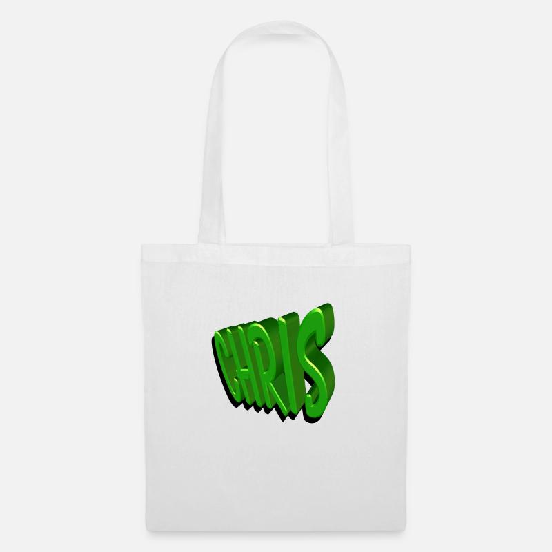 chris2 - Tote Bag - white