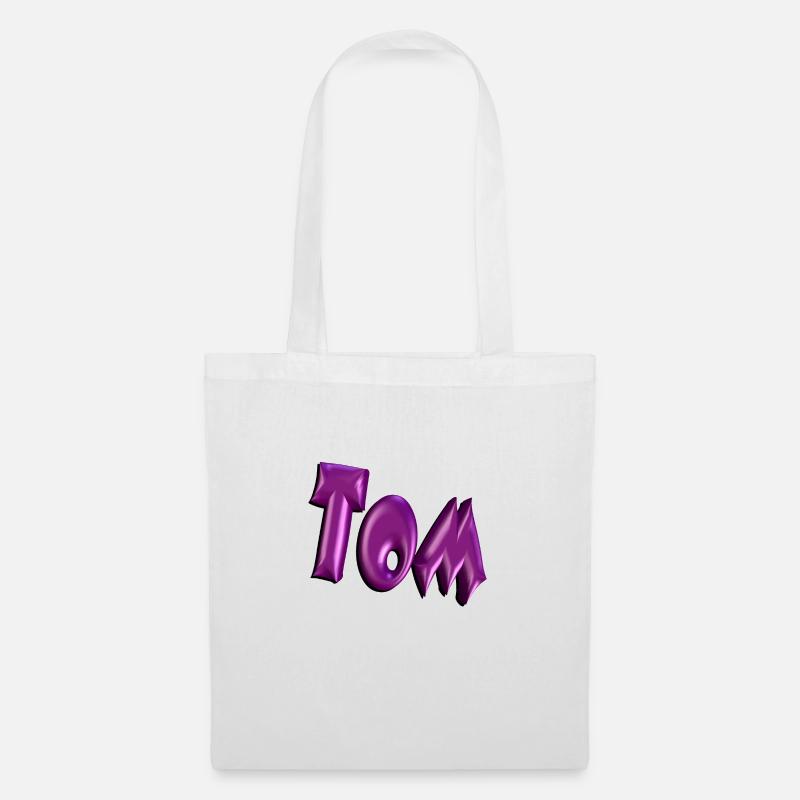 tom2 - Tote Bag - white
