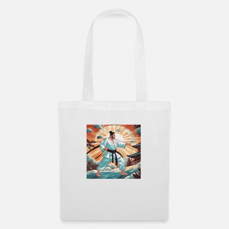 Oi Tsuki. Karate. - Stoffbeutel - Weiß