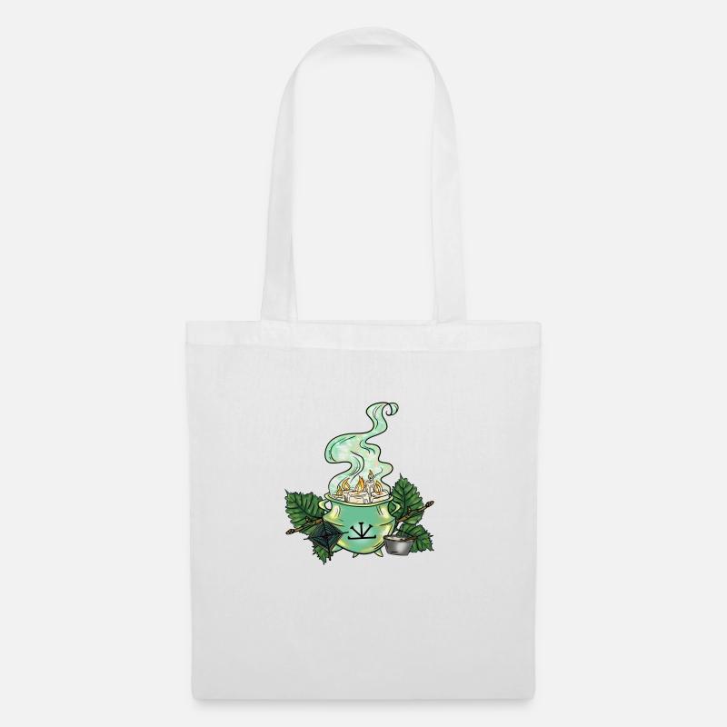 Imbolc Witch's Cauldron - Tote Bag - white