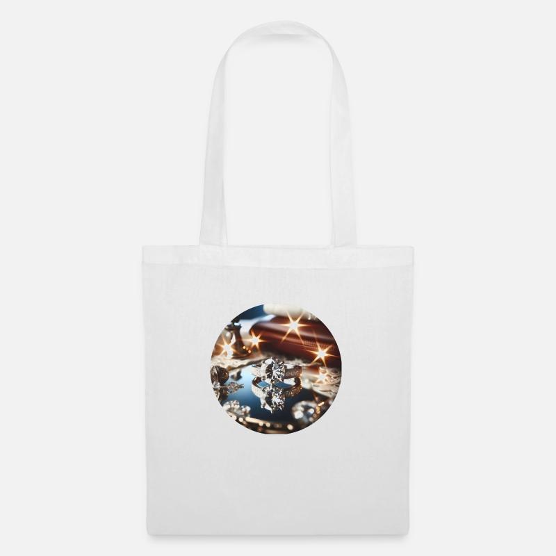 Diamond - Tote Bag - white