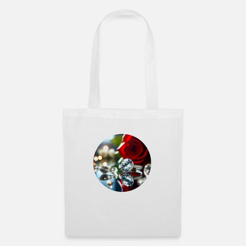 Diamond - Tote Bag - white