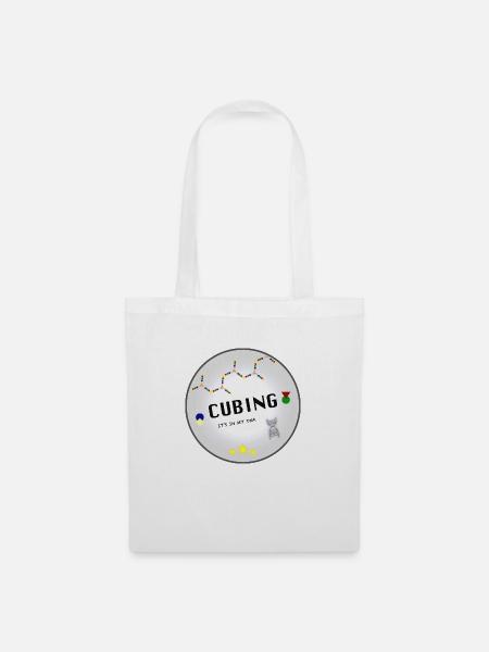 Cubing It's In My DNA - Stoffbeutel - Weiß