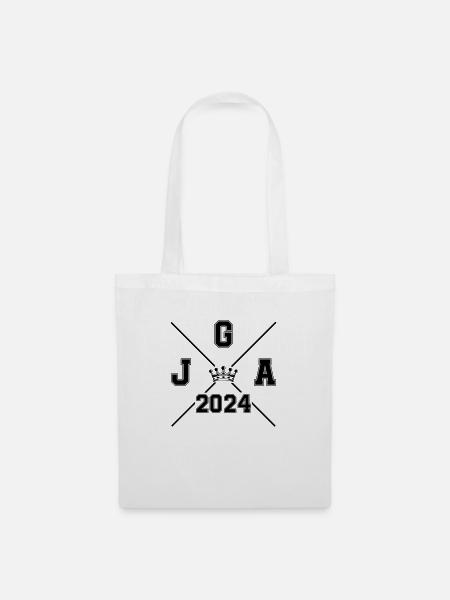 jga 2024 junggesellenabschied - Stoffbeutel - Weiß