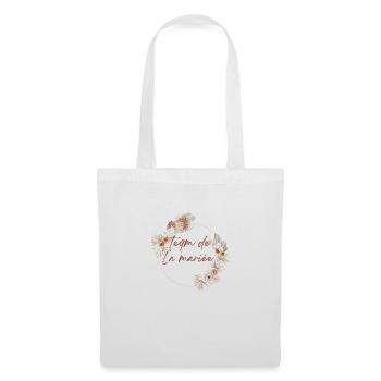 Bridal Team Crown Boho Flowers - Tote Bag - white - Front