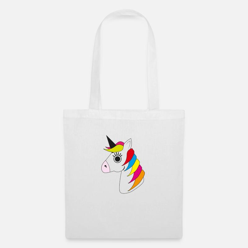 einhorn - Stoffbeutel - Weiß