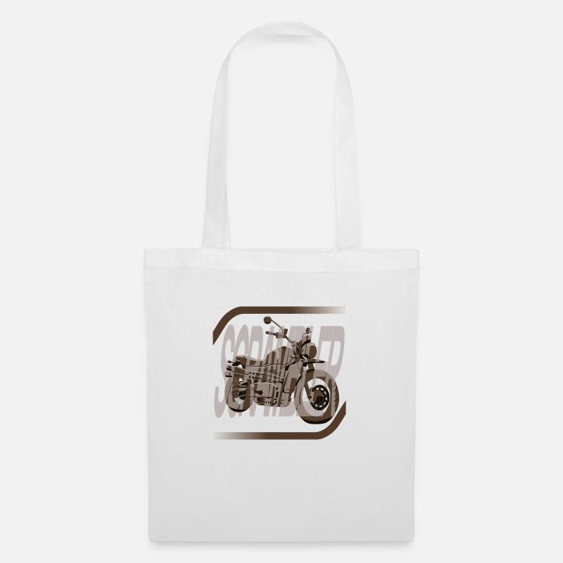 Road Scrambler - Tote Bag - white