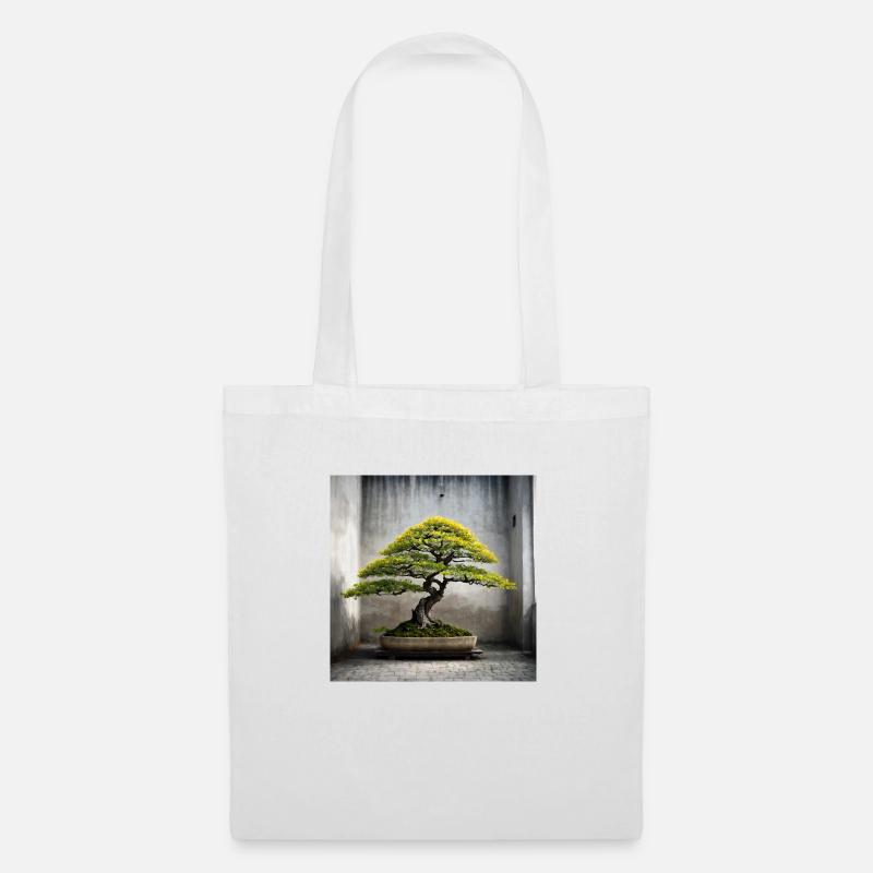 Le bonsaï géant - Sac en tissu - blanc