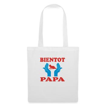SOON TO BE A DAD - Tote Bag - white - Front