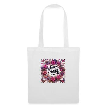 World's Best Mom Mom Mom Best Supermom - Tote Bag - white - Front