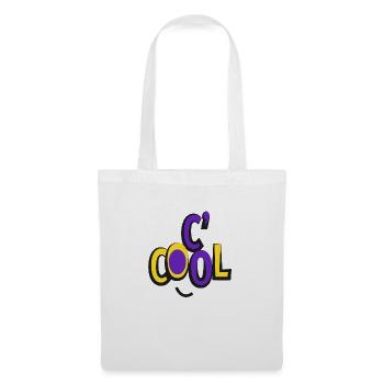 C' COOL - Sac en tissu - blanc - Devant