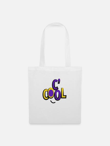C' COOL - Stoffbeutel - Weiß