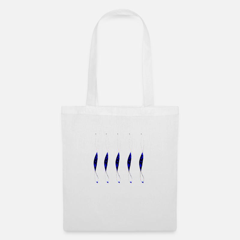 twisted design - Tote Bag - white
