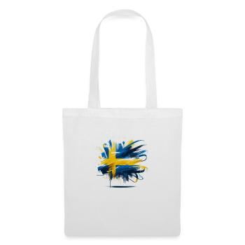 Sverige Sweden Flag Schweden Flagge - Tote Bag - white - Front