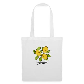 Citrons - Stoffbeutel - Weiß - Vorne