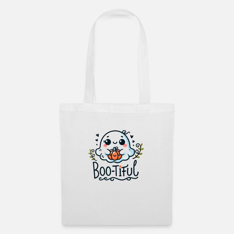 Boo-tiful Ghostly Charm - Stoffbeutel - Weiß