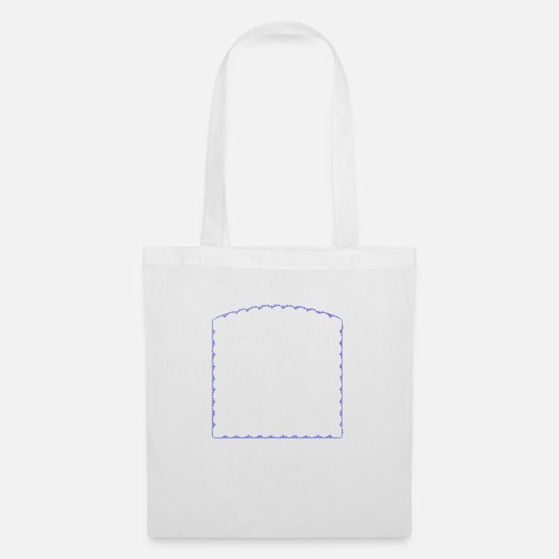 creative Border - Vectorgraphic - Tote Bag - white