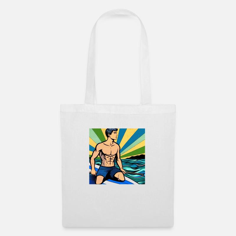 Wave Adventure - Tote Bag - white