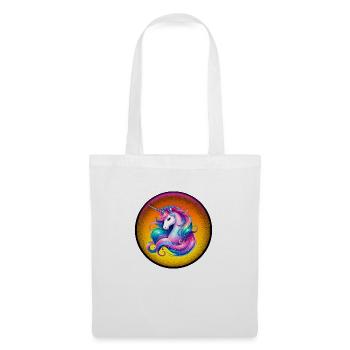 Licorne X - Sac en tissu - blanc - Devant