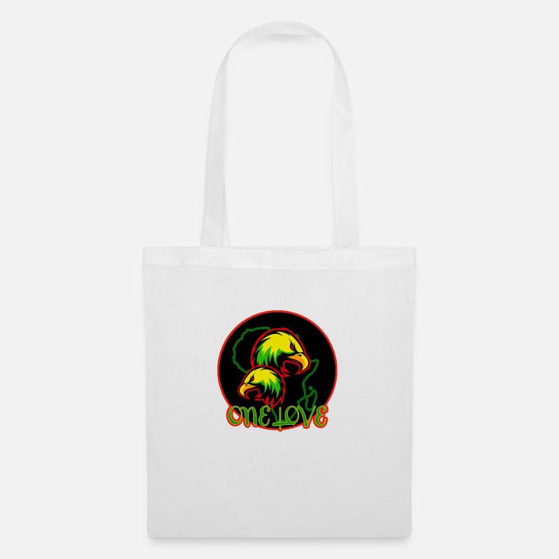 Reggae - Sac en tissu - blanc