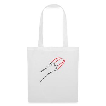 Cats, Claws, Paws, Paws, Claws, Scratches, Stripes - Tote Bag - white - Front
