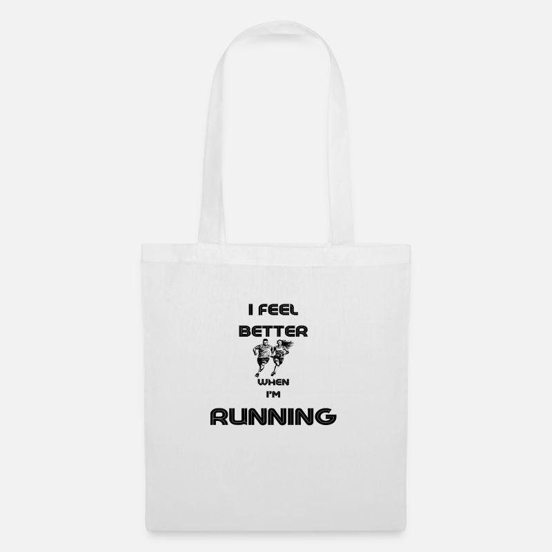 Running - Tote Bag - white