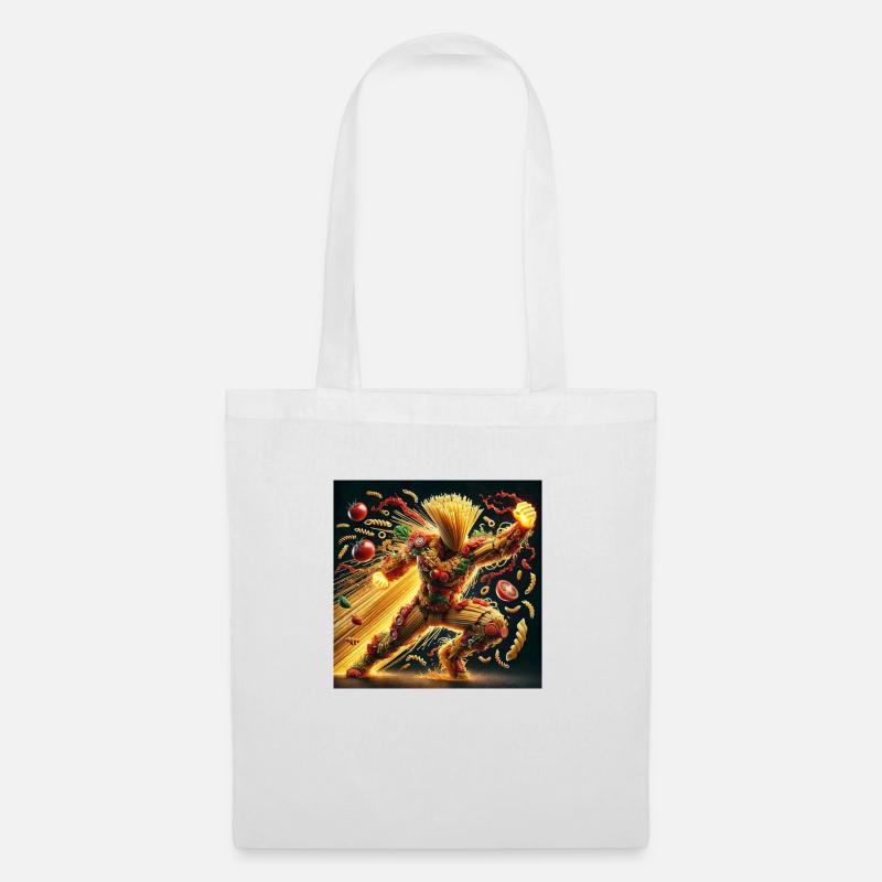 Pastaman - Tote Bag - white
