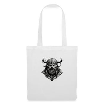 Viking Skull - Tote Bag - white - Front