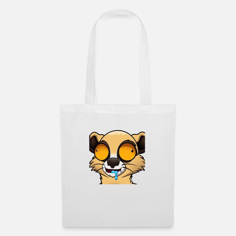 Hypnotized Meerkat - Tote Bag - white