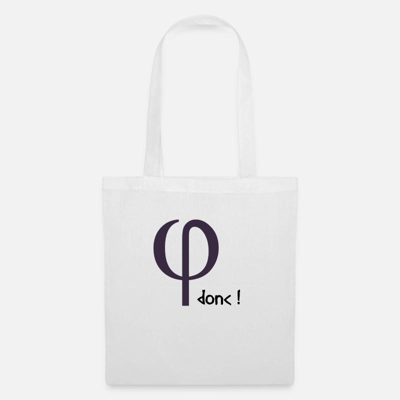Phi donc ! - Sac en tissu - blanc