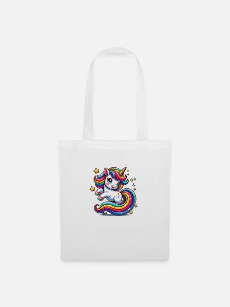Unicorn - Stoffbeutel - Weiß