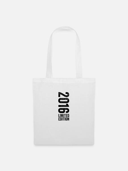 2016 - Limited Edition 2016 Geburtstag - Stoffbeutel - Weiß
