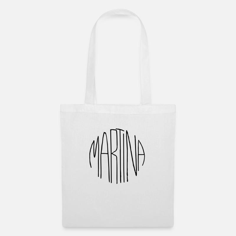 Martina - Stoffbeutel - Weiß