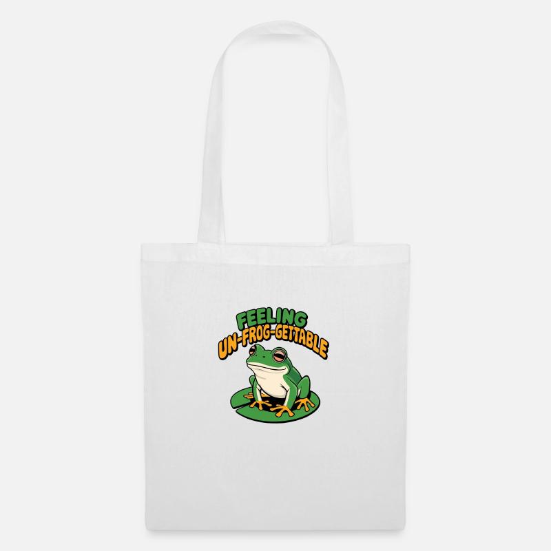 Unfroggettable - Tote Bag - white