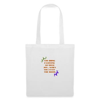 Sarcastic "You Bring Joy When You Leave" Design - Tote Bag - white - Front