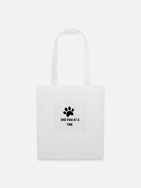 Positive Paw - Stoffbeutel - Weiß