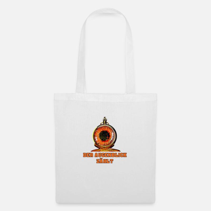 The moment counts - Tote Bag - white