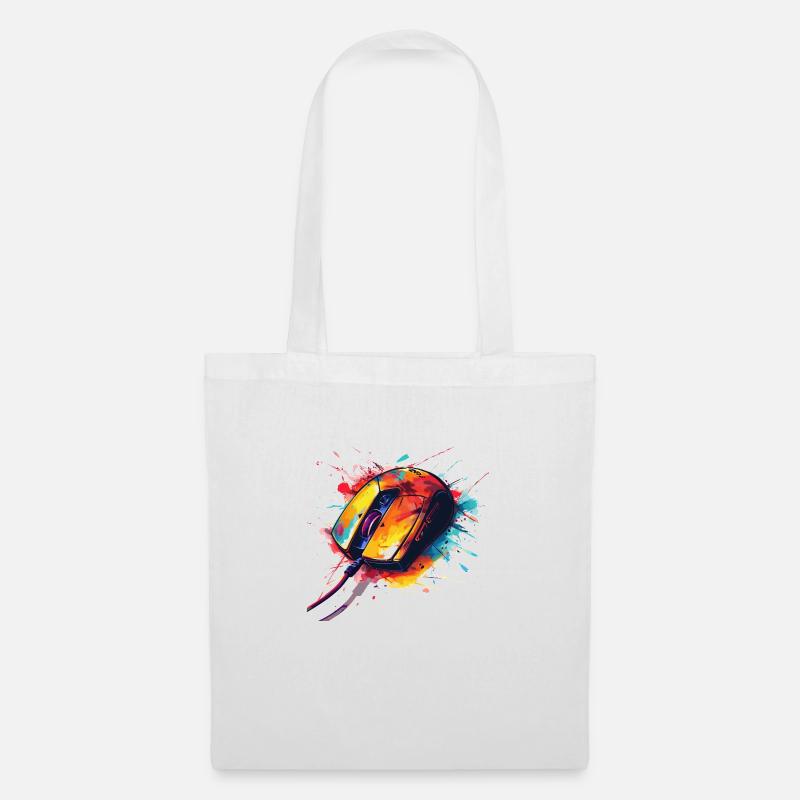 Gaming Mouse - Tote Bag - white
