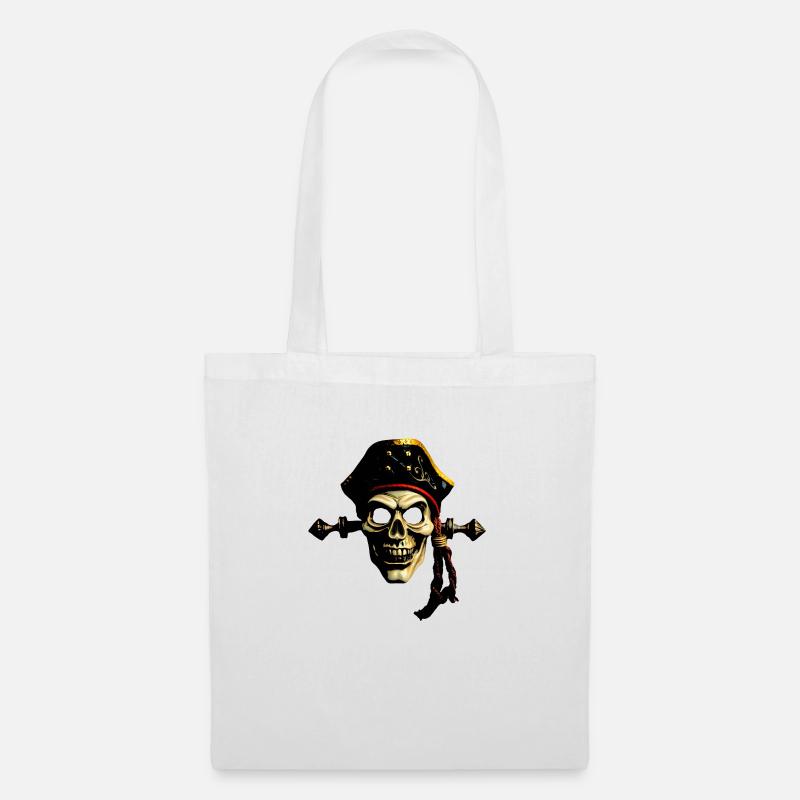 Pirate Comic Art - Tote Bag - white