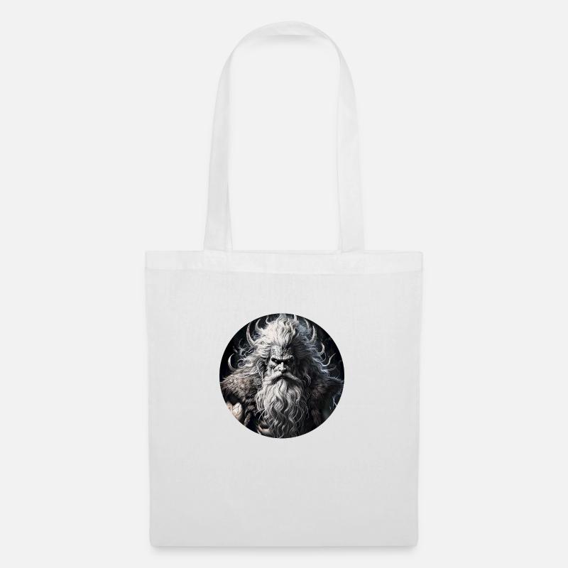 dwarf god from ancient times - Tote Bag - white