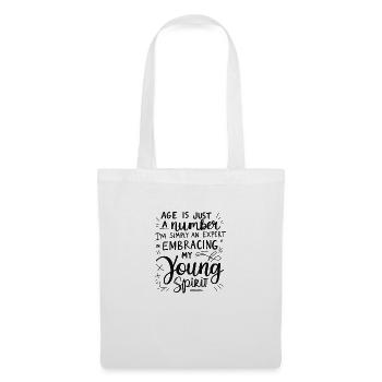 Embrassez votre jeunesse - Sac en tissu - blanc - Devant