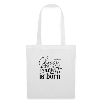 Christ der Retter ist geboren - Stoffbeutel - Weiß - Vorne