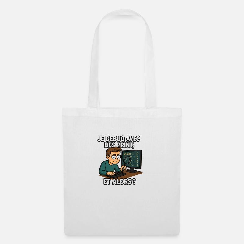 Debug Master - Tote Bag - white