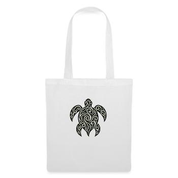 Mana Honu – Polynesian Turtle - Stoffbeutel - Weiß - Vorne
