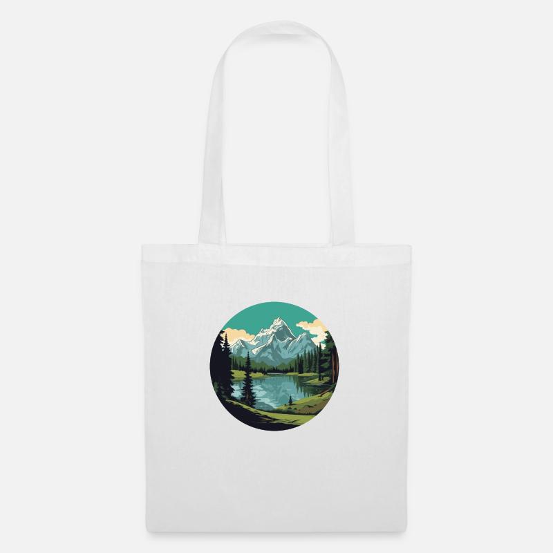 Lake lucerne - Tote Bag - white
