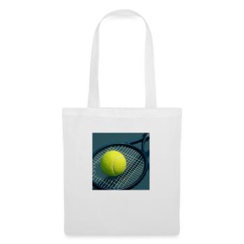 Sports - Tennis, racket and ball - Tote Bag - white - Front