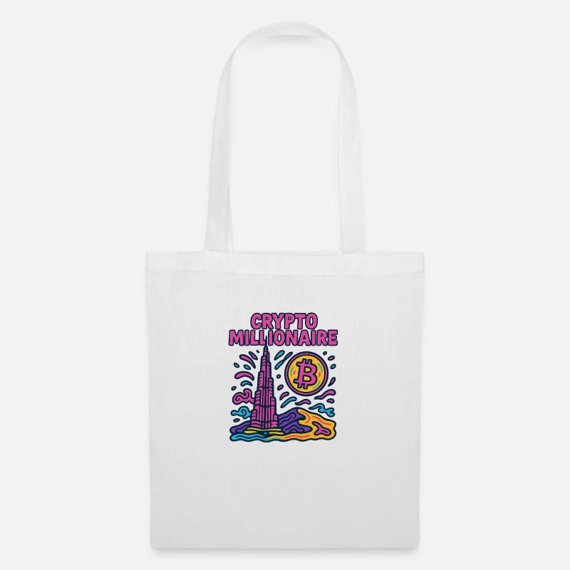 Dubai crypto - Tote Bag - white